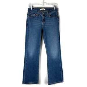 Levi’s 529 Curvy Bootcut Denim Jeans in Blue